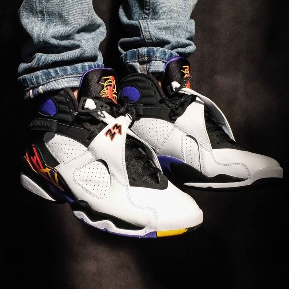 Air Jordan 8 Retro Youth 305381-142 2015 “3 Peat”